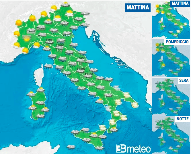 Previsioni meteo