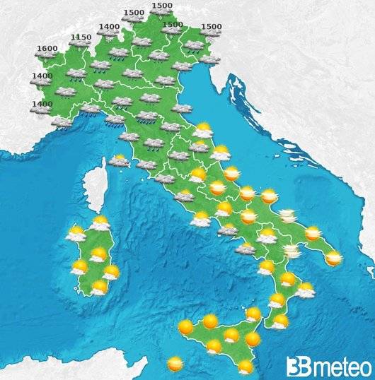 Previsioni Meteo del week end