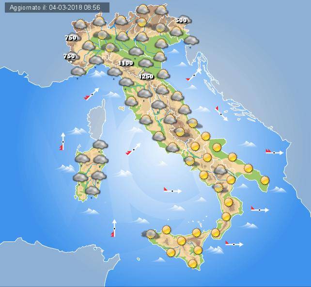 Previsioni meteo