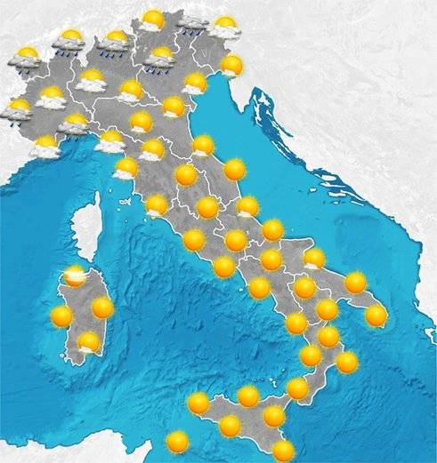 Previsioni meteo