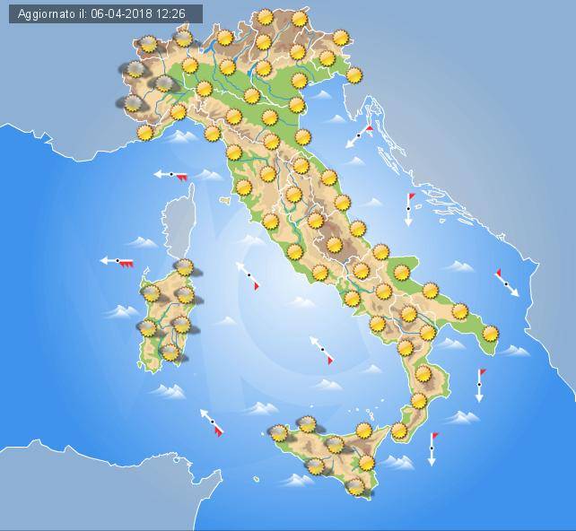 previsioni meteo del week end