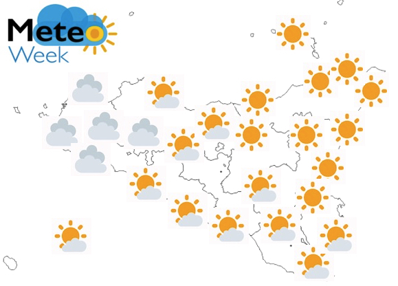 Meteo Sicilia Previsioni del tempo mercoledì 22 maggio 2019 - meteoweek.com