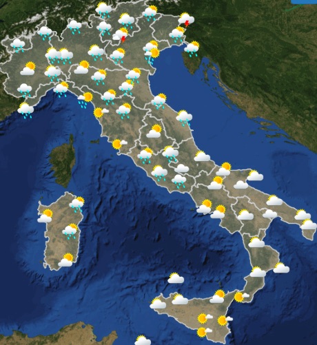 Meteo aggiornamento weekend sabato 18 e domenica 19 maggio - meteoweek.com