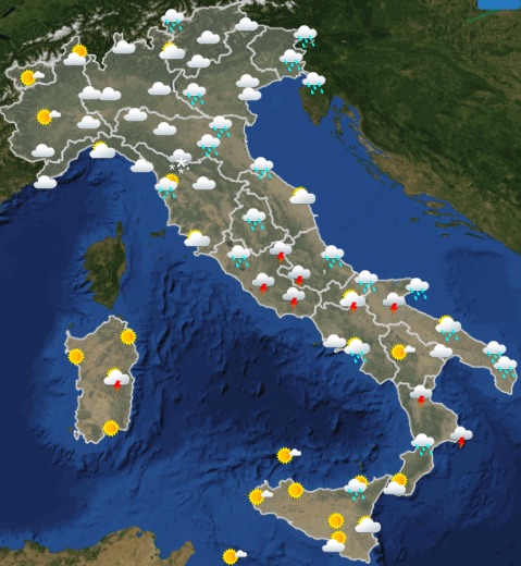 meteo domenica 12 maggio 06-12 - meteoweek.com