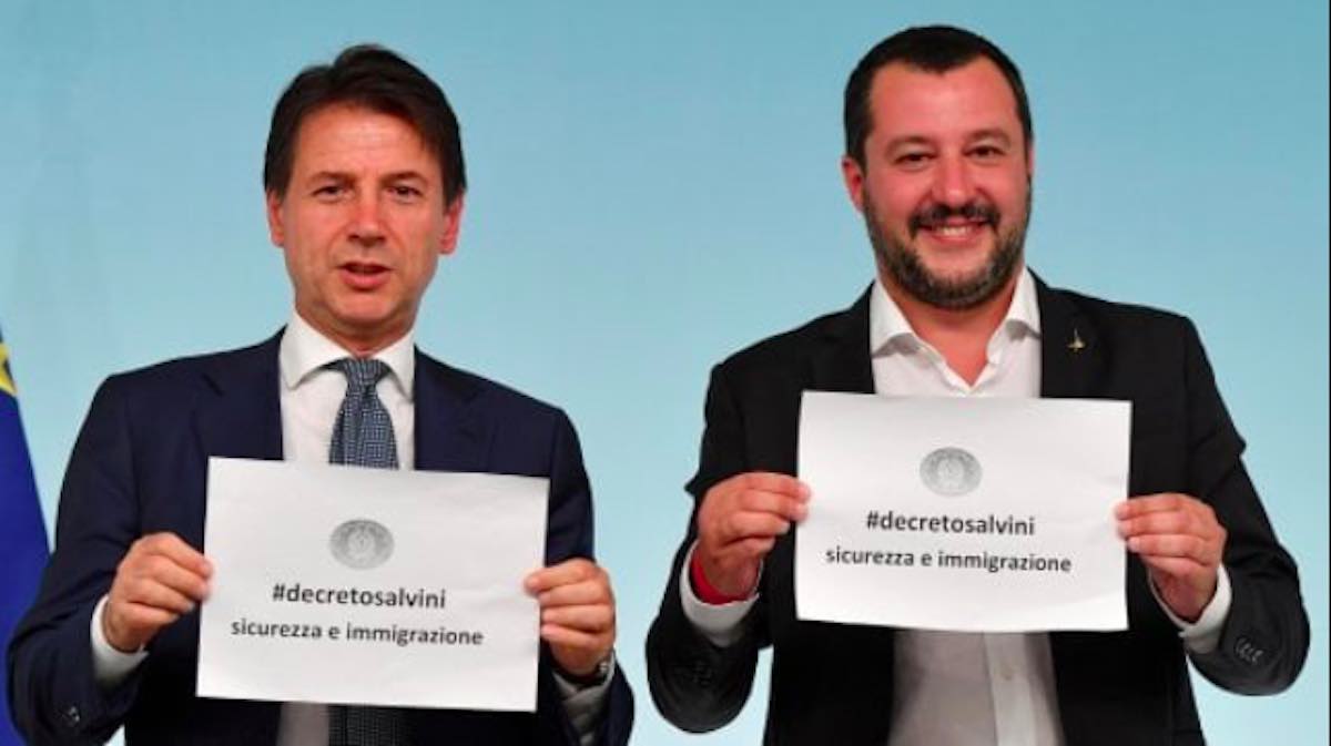 Giuseppe Conte - Matteo Salvini - meteoweek.com