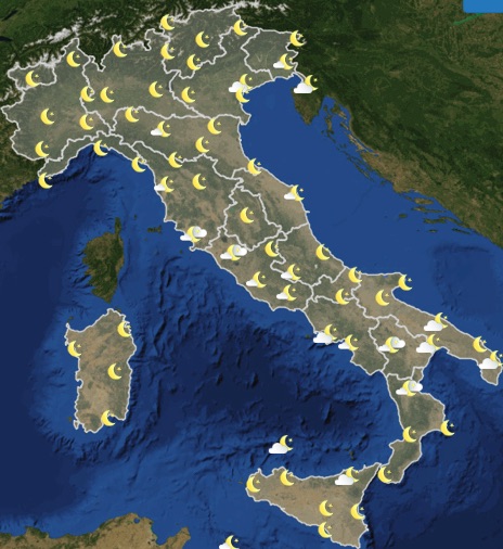 Meteo Italia previsioni del tempo di oggi venerdì 28 giugno 2019 ore 18 - meteoweek.com