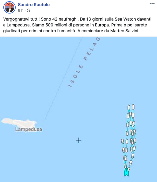 Tweet Sandro Ruotolo - meteoweek.com