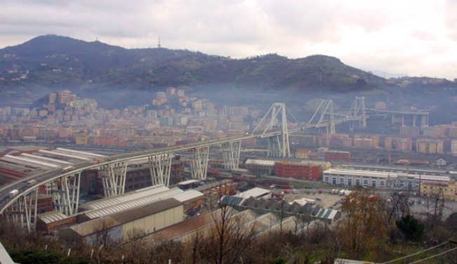 Viadotto Polcevera Ponte Morandi com'era prima del disastro - meteoweek.com