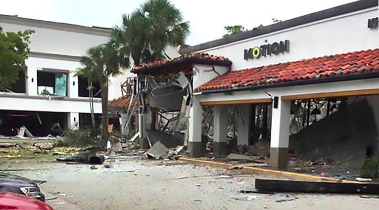 Esplosione centro commerciale Florida - meteoweek.com