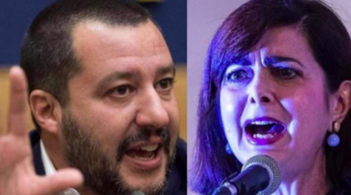 Matteo Salvini - Laura Boldrini - meteoweek.com