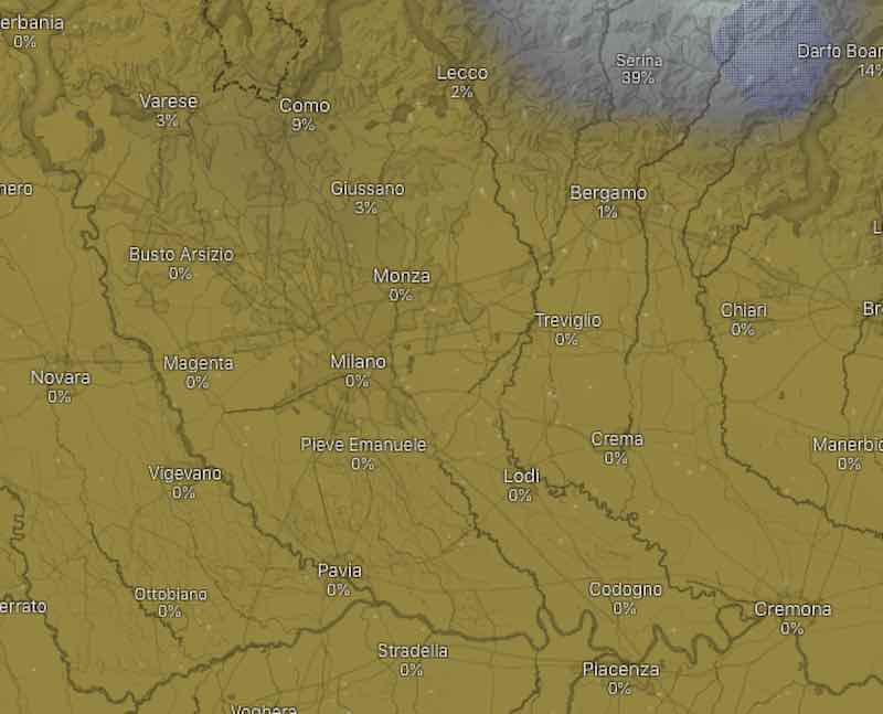 Meteo Milano domani previsioni del tempo martedì 16 luglio 2019 - meteoweek.com