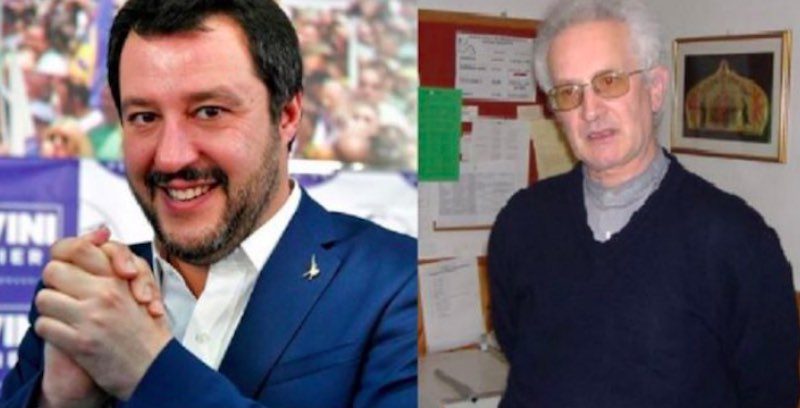 Videomessaggio di Don Giorgio- Salvini porco e Capitano della Mafia - meteoweek.com