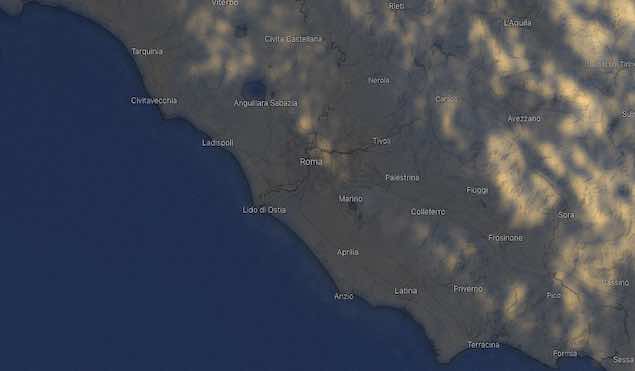 Il tempo a roma sabato e domenica