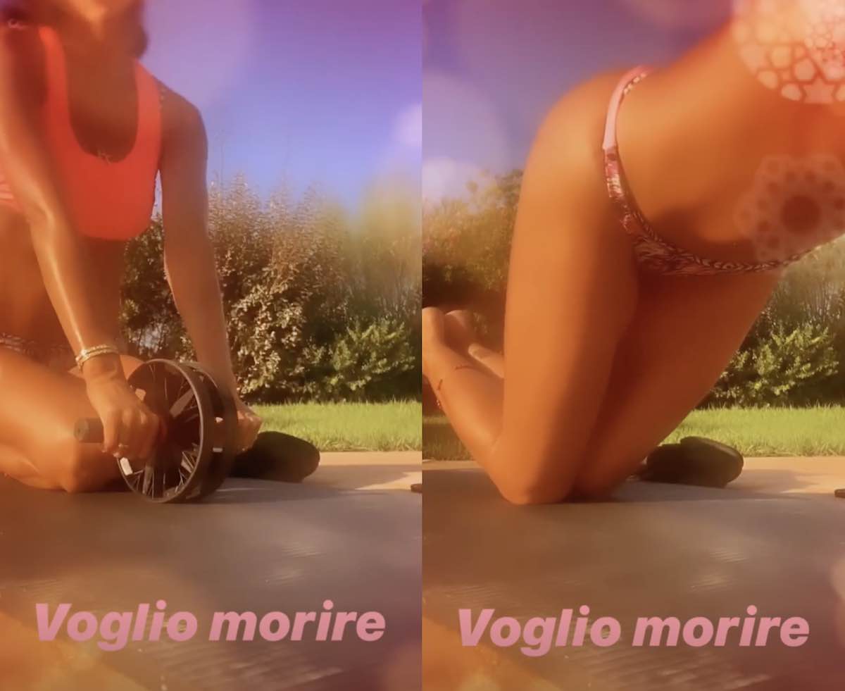 Belen Rodriguez Voglio Morire