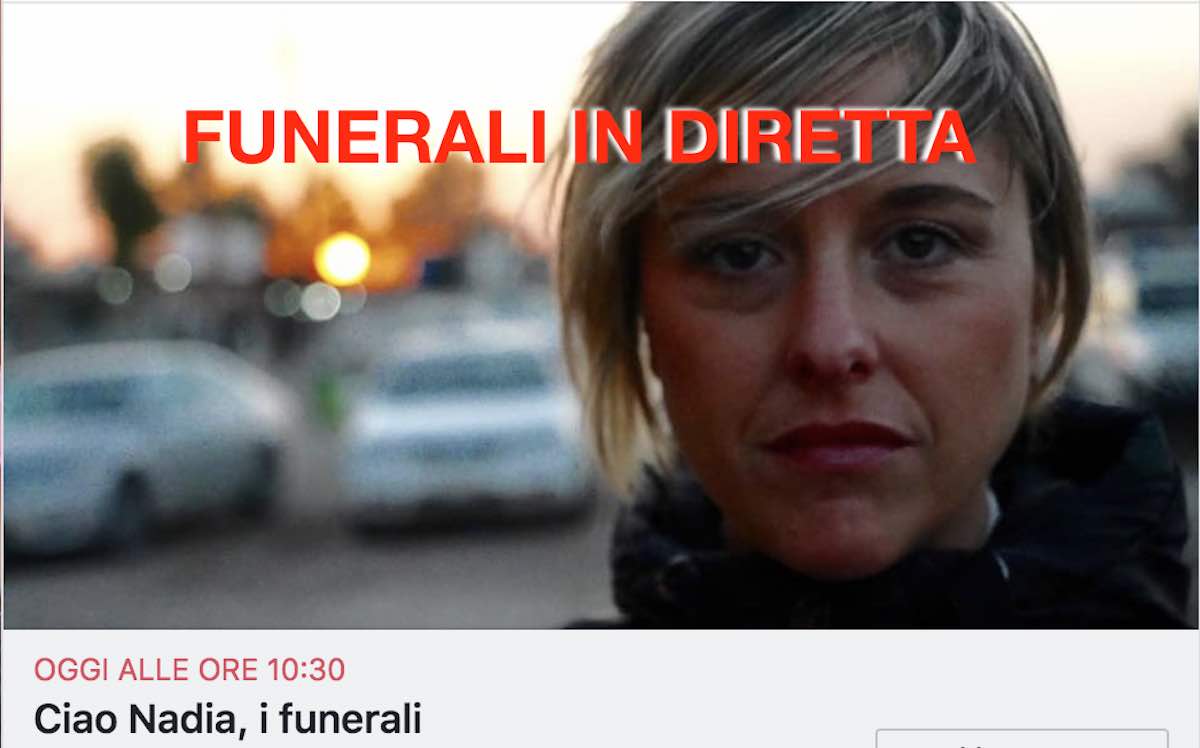 Funerali Nadia Toffa in diretta Tv Streaming