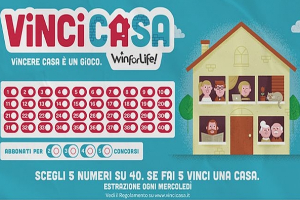 Estrazione Vinci Casa mercoledi 28 agosto verfica i numeri vincenti