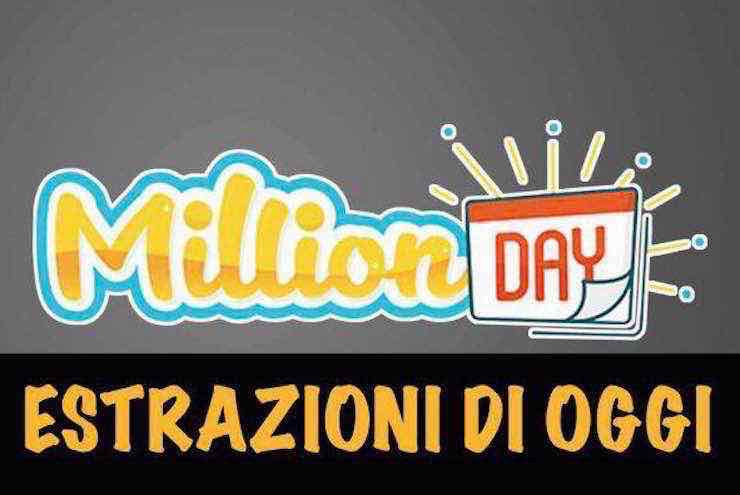 estrazione Million Day oggi martedì 24 settembre | numeri estratti | verifica schedina