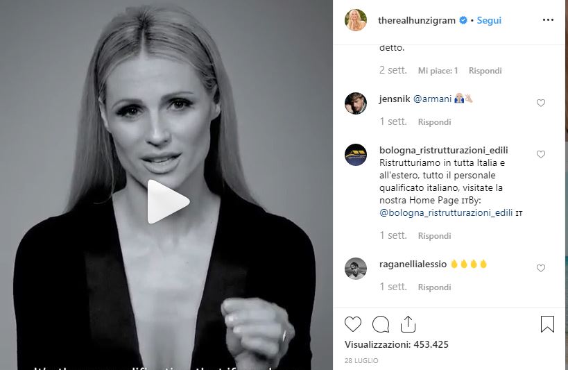 Michelle Hunziker | la prima elementare di Sole | Video