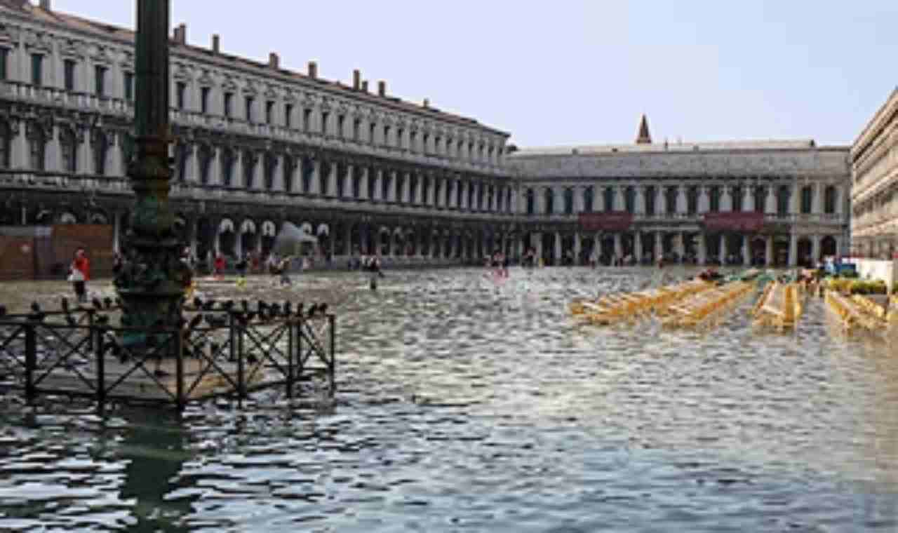 Acqua alta a Venezia