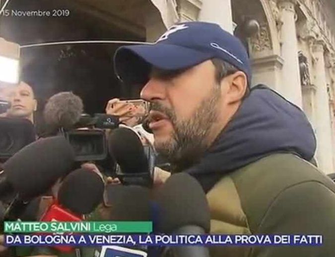 Salvini a Venezia