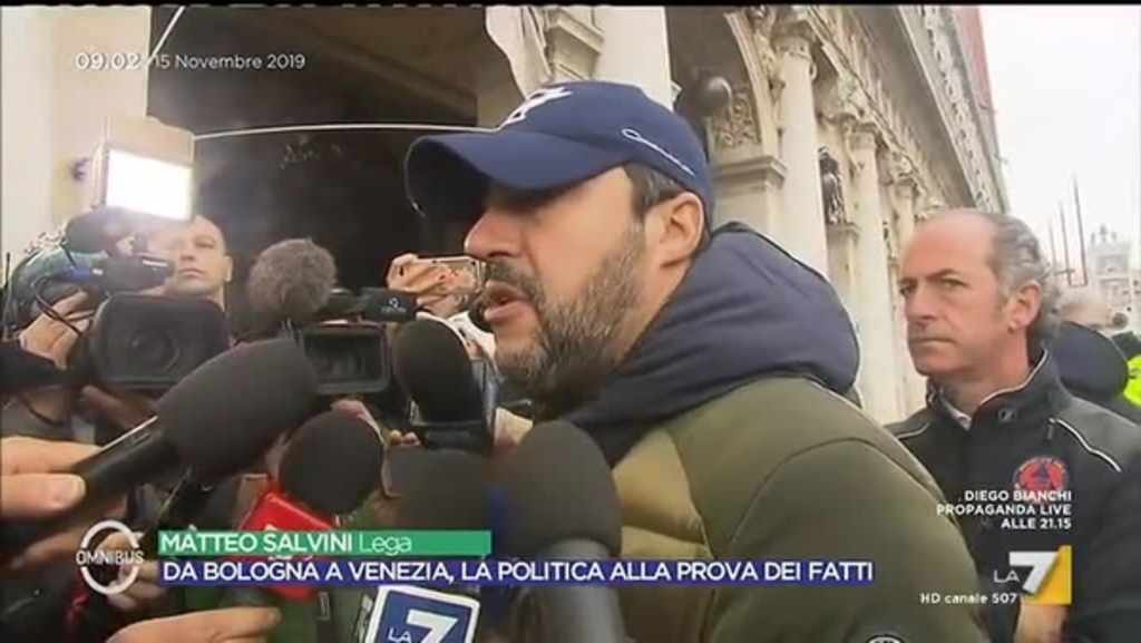 Salvini a Venezia