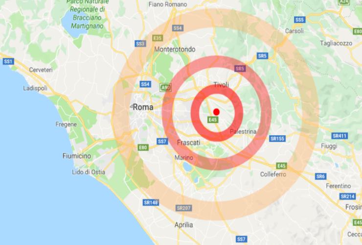 terremoto roma treni