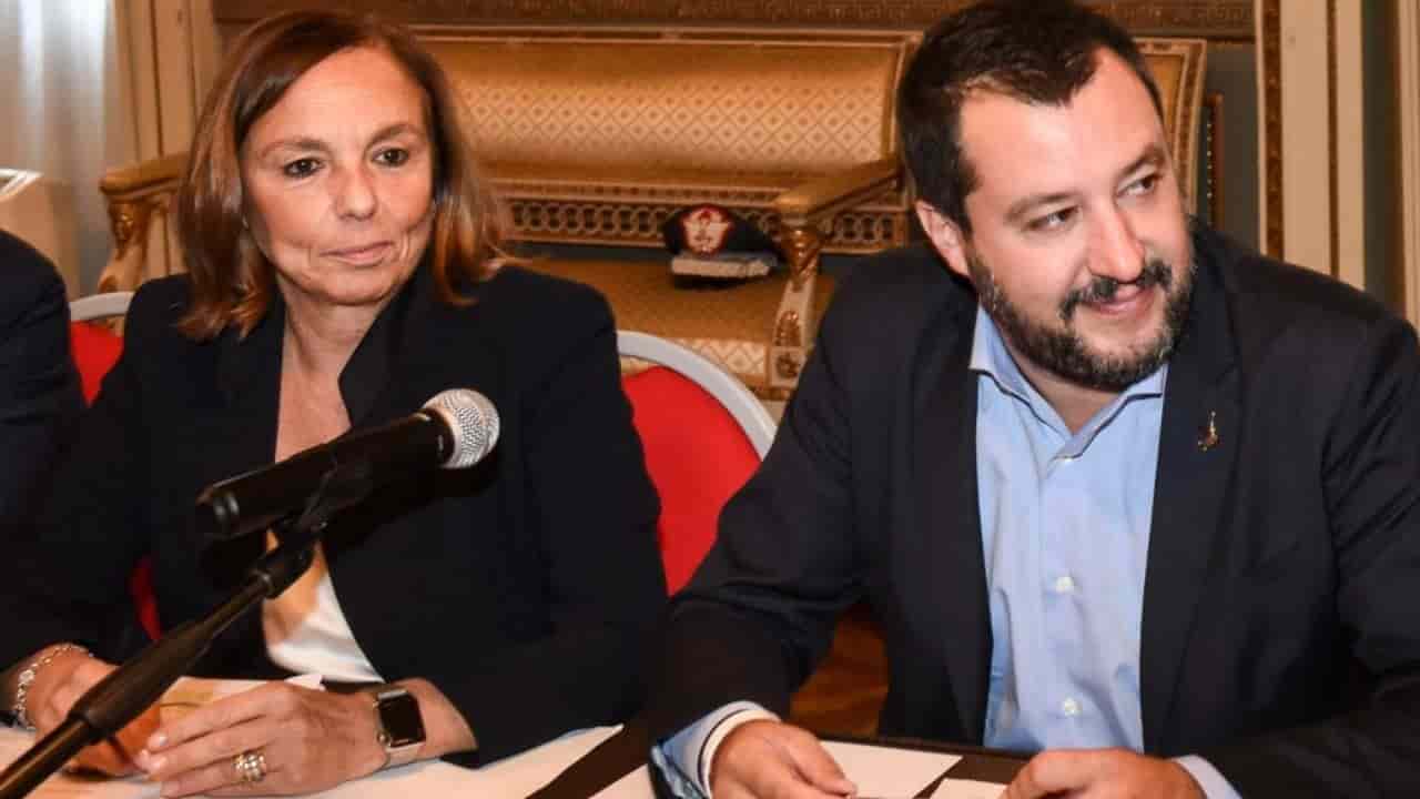 Luciana Lamorgese e Matteo Salvini