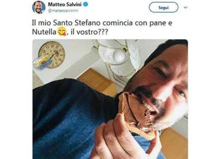 salvini contro nutella