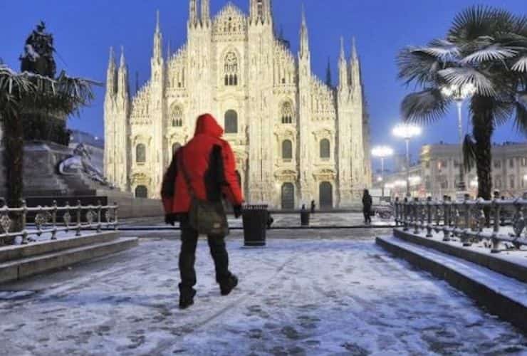 Neve a Milano