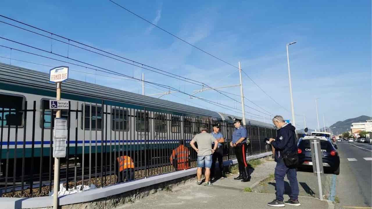 Veronique Garella travolta dal treno