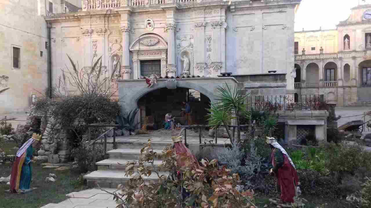 Presepe Piazza Duomo Lecce