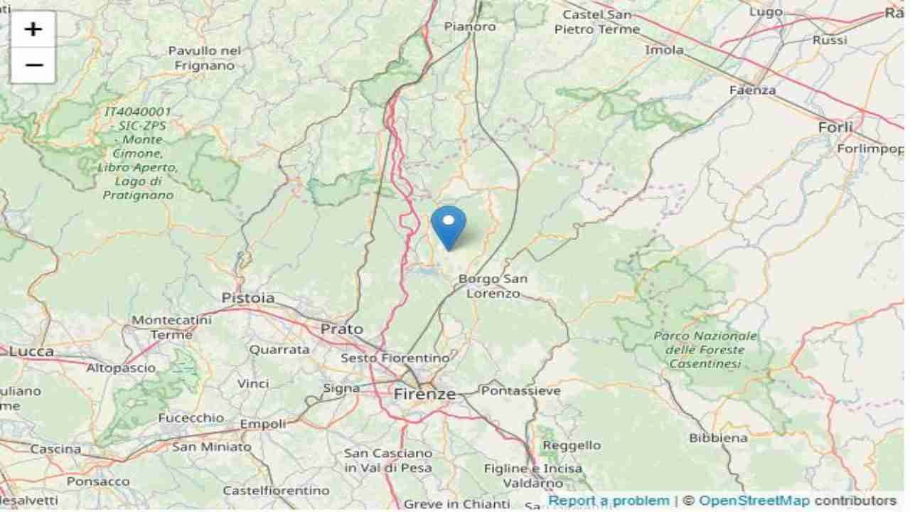 Forte scossa di terremoto a Barberino di Mugello - meteoweek