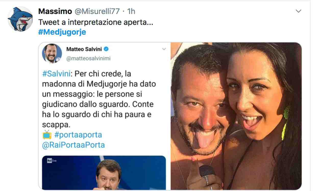 salvini e la madonna