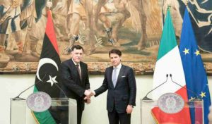 CONTE INCONTRA AL SERRAJ