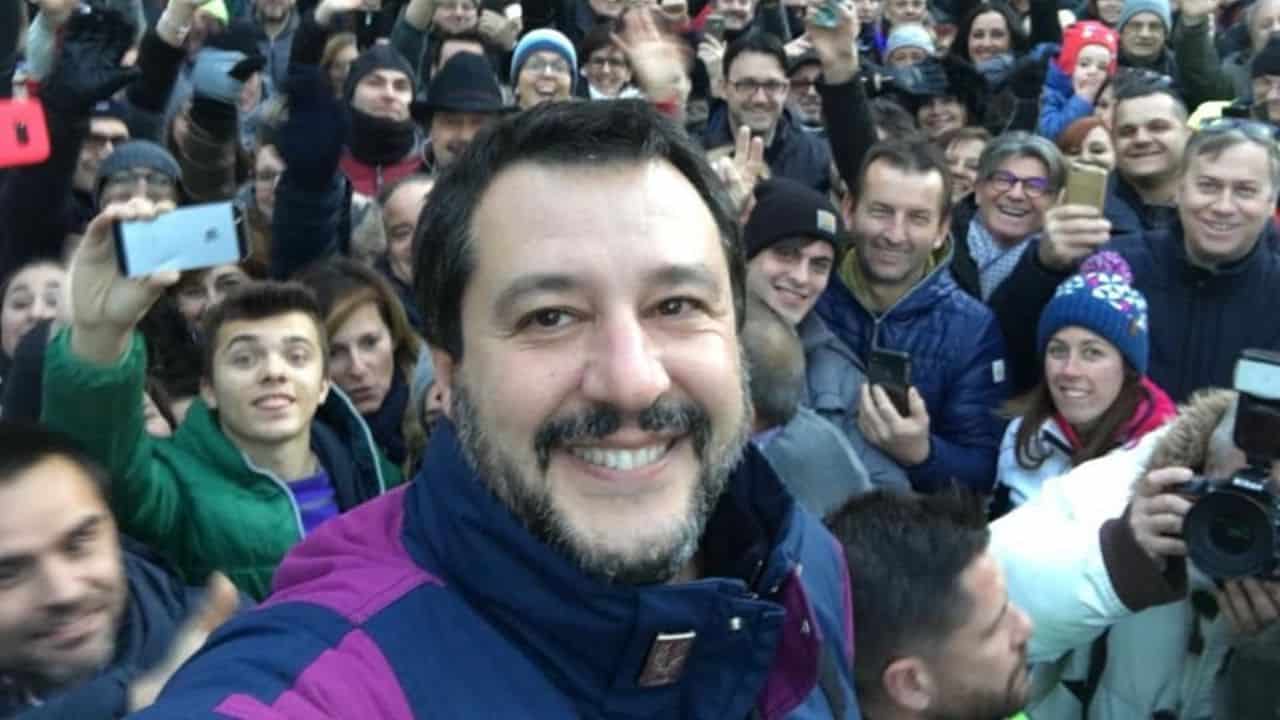 Matteo Salvini a Bormio - Valtellina