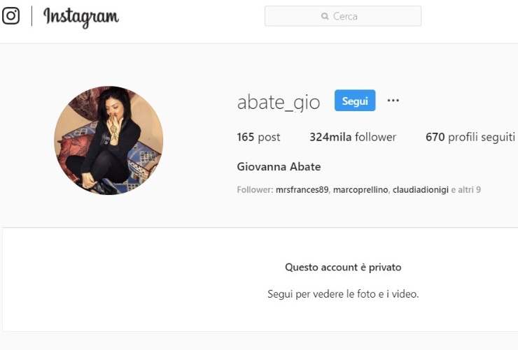 Giovanna Abate in fuga da Uomini e Donne