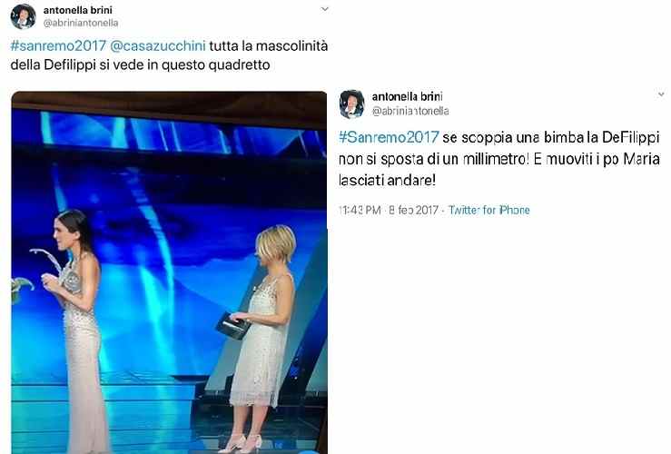 Maria De Filippi troppo mascolina