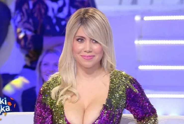 Wanda Nara gaffe in diretta 