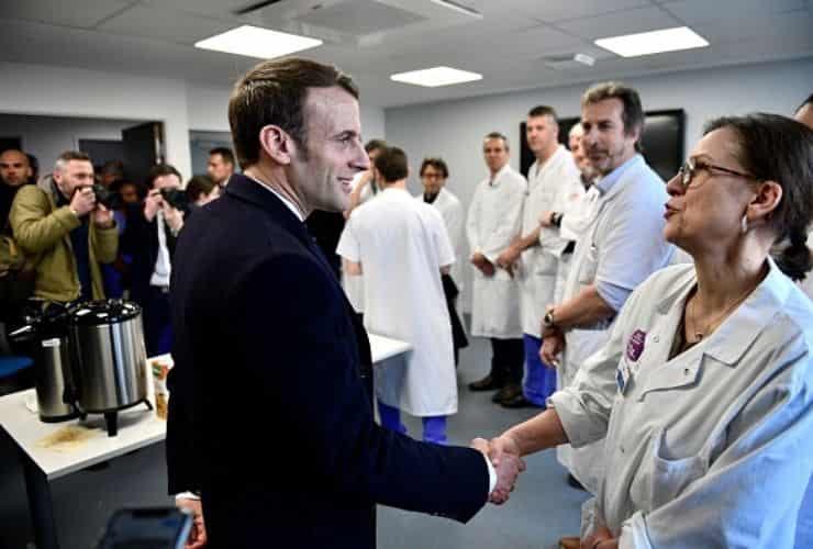 macron - coronavirus francia