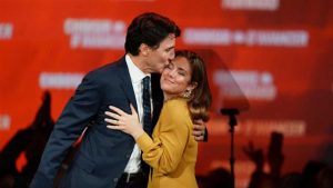 POSITIVA JUSTINE TRUDEAU