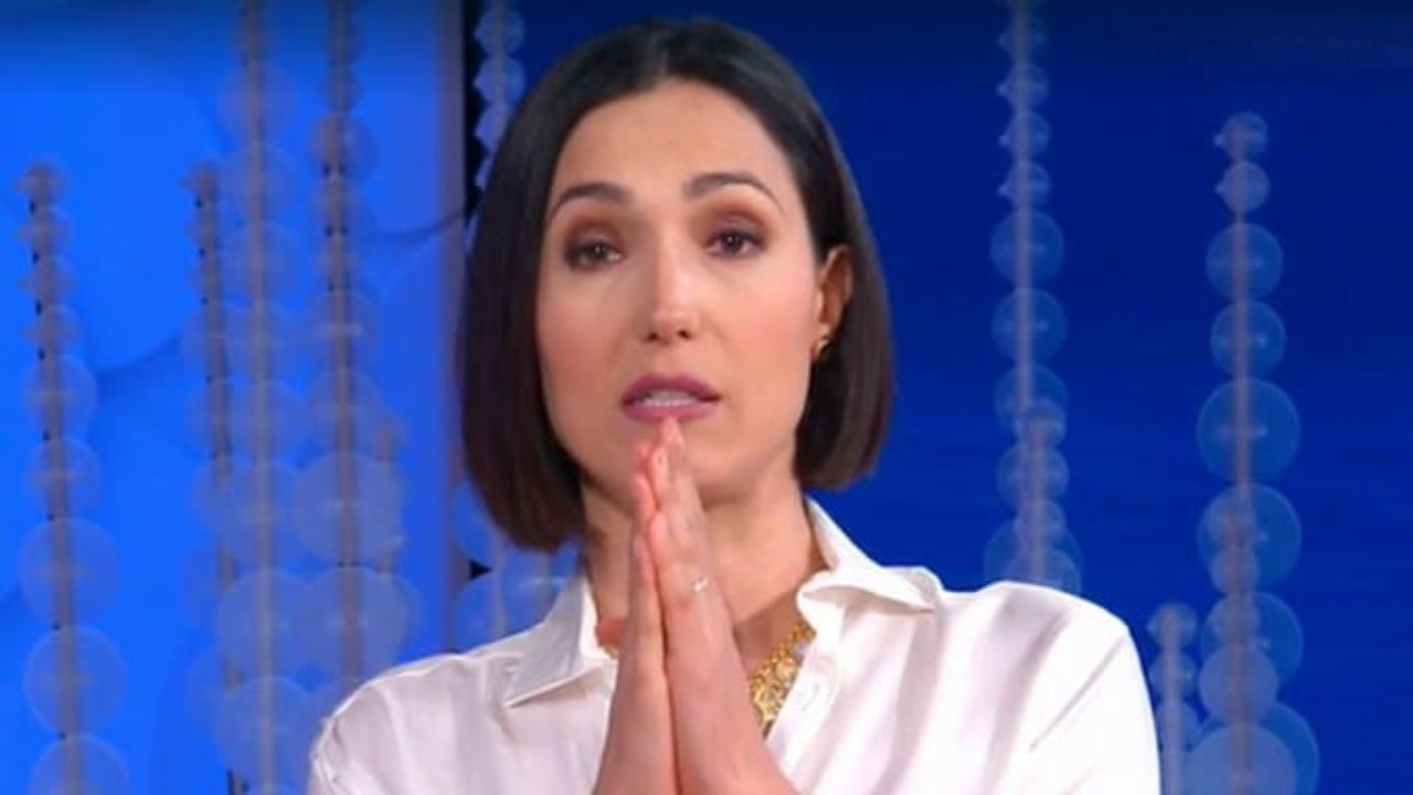 Caterina Balivo e la corsa contro il tempo per il Coronavirus - meteoweek