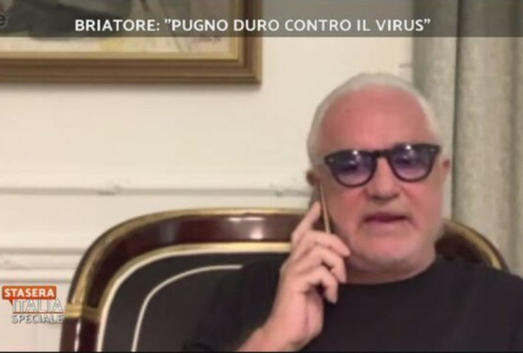 Flavio Briatore a Stasera Italia - meteoweek