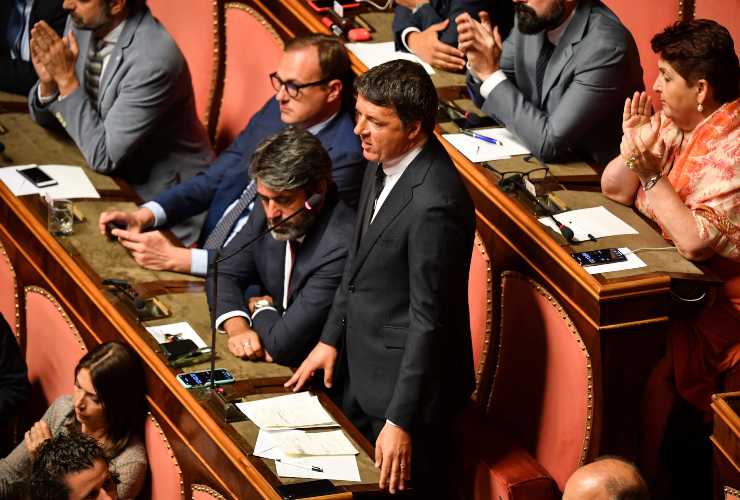 Renzi Covid due anni intervento Senato