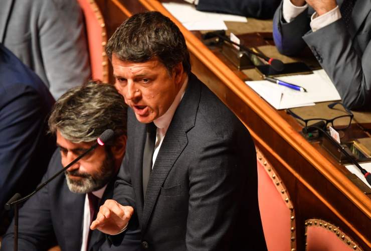 Renzi Covid due anni intervento Senato