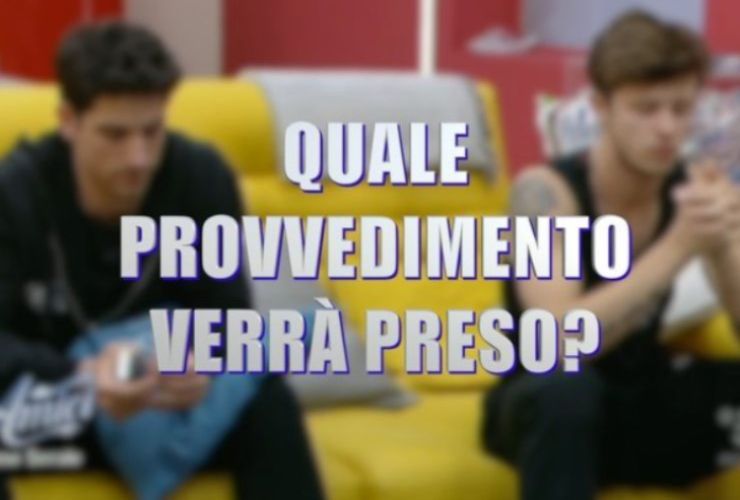 Provvedimento ad Amici 19 - meteoweek