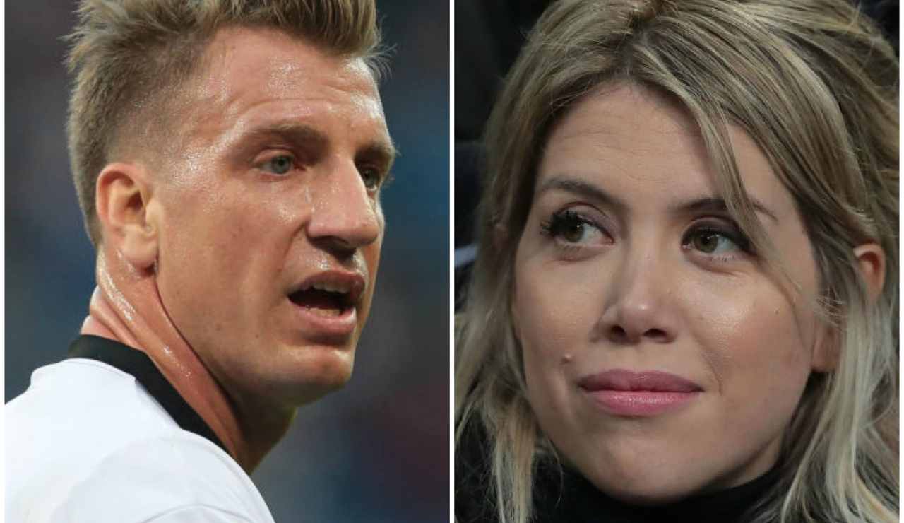 Maxi Lopez e Wanda Nara-Meteoweek.com