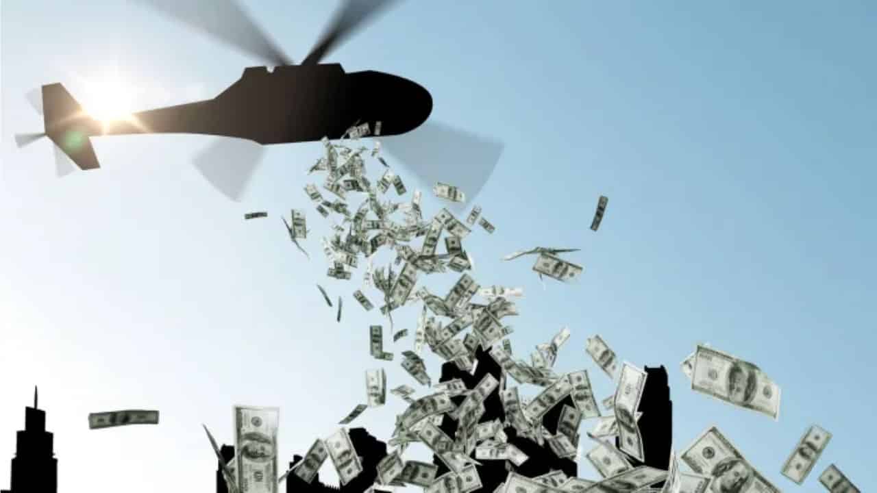 coronavirus helicopter money
