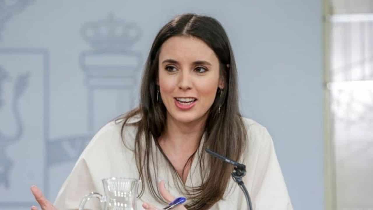 irene montero - coronavirus