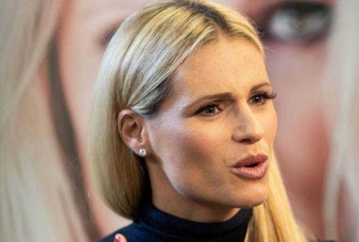 Michelle Hunziker momento drammatico