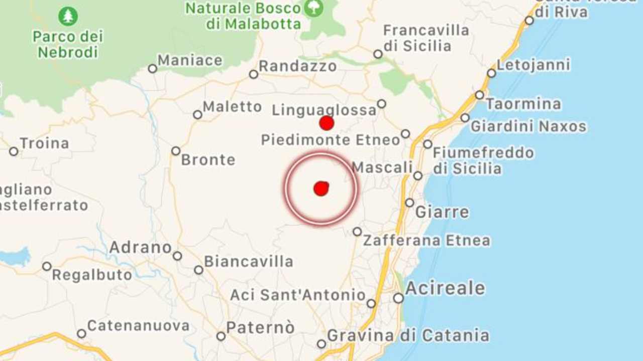 terremoto catania